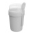 Müsli pohár „to go“, 500 ml - M-Collection, farba - biela
