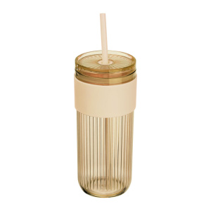 Pohár na pitie so slamkou, 660 ml