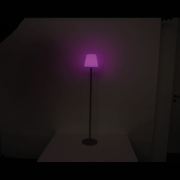 Veľká vonkajšia lampa s meniacou sa farbou - M-Collection