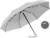 Vreckový dáždnik AOC FARE® Whiteline - FARE, farba - light grey, veľkosť - 30
