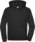 Unisex oversize mikina s kapucňou OCS Blended & RCS, farba - čierna, veľkosť - L