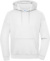 Unisex oversize mikina s kapucňou OCS Blended & RCS, farba - white, veľkosť - L