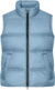 Dámska zimná vesta GRS, farba - milky blue, veľkosť - XS