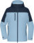 Dámska bunda 3 v 1 GRS, farba - milky blue/navy, veľkosť - M
