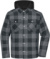 Pracovná károvaná košeľová bunda, farba - black/metal grey, veľkosť - XXL