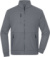 Pracovná fleecová bunda, farba - metal grey, veľkosť - 4XL