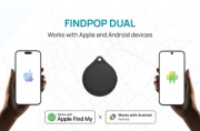 Findpop Dual RCS lokátor predmetov z rec. plastu IPX5 - XD Collection