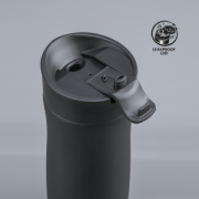 Porcelánová súprava: termohrnček 630 ml a nádoba na potraviny 800 ml s porcelánovou vrstvou