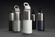 Ripple RCS R-steel nepriepustná fľaša na vodu s uškom 750 ml - XD Xclusive