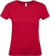 Dámske tričko - #E150 - B&C, farba - deep red, veľkosť - XXL