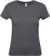 Dámske tričko - #E150 - B&C, farba - dark grey, veľkosť - XS