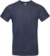 Tričko z ťažkej bavlny – #E190 - B&C, farba - navy blue, veľkosť - XL