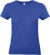 Dámske tričko z ťažkej bavlny - #E190 - B&C, farba - cobalt blue, veľkosť - S