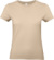 Dámske tričko z ťažkej bavlny - #E190 - B&C, farba - sand, veľkosť - XS