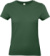 Dámske tričko z ťažkej bavlny - #E190 - B&C, farba - bottle green, veľkosť - XL