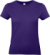 Dámske tričko z ťažkej bavlny - #E190 - B&C, farba - radiant purple, veľkosť - XL