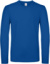 Tričko s dlhým rukávom - #E150 LSL - B&C, farba - royal blue, veľkosť - XXL
