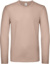 Tričko s dlhým rukávom - #E150 LSL - B&C, farba - millennial pink, veľkosť - XL