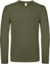 Tričko s dlhým rukávom - #E150 LSL - B&C, farba - urban khaki, veľkosť - M