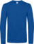 Tričko s dlhým rukávom z ťažkej bavlny - #E190 LSL - B&C, farba - royal blue, veľkosť - 3XL