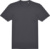 Tričko z ťažkej bavlny – #E220 - B&C, farba - dark grey, veľkosť - S