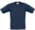 Detské tričko - Exact 150 - B&C, farba - navy, veľkosť - 1-2