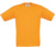 Detské tričko z ťažkej bavlny - Exact 190 - B&C, farba - orange, veľkosť - 9-11