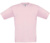 Detské tričko z ťažkej bavlny - Exact 190 - B&C, farba - pink sixties, veľkosť - 12-14