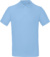 Pánske piqué polokošeľa z biobavlny – Inspire Polo - B&C, farba - sky blue, veľkosť - M