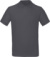 Pánske piqué polokošeľa z biobavlny – Inspire Polo - B&C, farba - dark grey, veľkosť - XXL