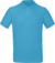 Pánske piqué polokošeľa z biobavlny – Inspire Polo - B&C, farba - very turquoise, veľkosť - S