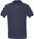 Pánske piqué polokošeľa z biobavlny – Inspire Polo - B&C, farba - navy blue, veľkosť - L