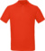 Pánske piqué polokošeľa z biobavlny – Inspire Polo - B&C, farba - fire red, veľkosť - XL