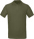 Pánske piqué polokošeľa z biobavlny – Inspire Polo - B&C, farba - urban khaki, veľkosť - XL