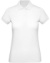 Dámske polotričko z biobavlny piqué – Inspire Polo - B&C, farba - white, veľkosť - XXL