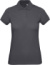 Dámske polotričko z biobavlny piqué – Inspire Polo - B&C, farba - dark grey, veľkosť - L