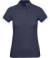 Dámske polotričko z biobavlny piqué – Inspire Polo - B&C, farba - navy blue, veľkosť - XS