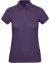 Dámske polotričko z biobavlny piqué – Inspire Polo - B&C, farba - radiant purple, veľkosť - M