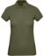 Dámske polotričko z biobavlny piqué – Inspire Polo - B&C, farba - urban khaki, veľkosť - M