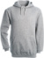 Mikina s kapucňou - B&C, farba - heather grey, veľkosť - S
