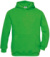 Detská mikina s kapucňou - B&C, farba - real green, veľkosť - 12-14
