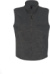 Fleecová vesta Traveller + - B&C, farba - charcoal, veľkosť - XS