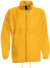 Vetrovka bez podšívky – Sirocco - B&C, farba - gold, veľkosť - XXL