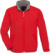 Zateplená vetrovka - Atlantic Shore - B&C, farba - red, veľkosť - 3XL