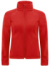Dámska 3-vrstvová softshellová bunda s kapucňou - Hooded Softshell - B&C, farba - red, veľkosť - L