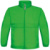 Detská vetrovka bez podšívky - Sirocco - B&C, farba - real green, veľkosť - 9-11