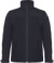 Detská 3-vrstvová softshellová bunda s kapucňou - Hooded Softshell - B&C, farba - čierna, veľkosť - 11-12