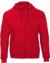 Mikina s kapucňou - ID.205 50/50 - B&C, farba - red, veľkosť - S