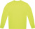 Unisex mikina - ID.222 Crew - B&C, farba - acid lime, veľkosť - XS