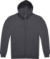 Unisex mikina s kapucňou – ID.224 Zip Hood - B&C, farba - dark grey, veľkosť - XXL